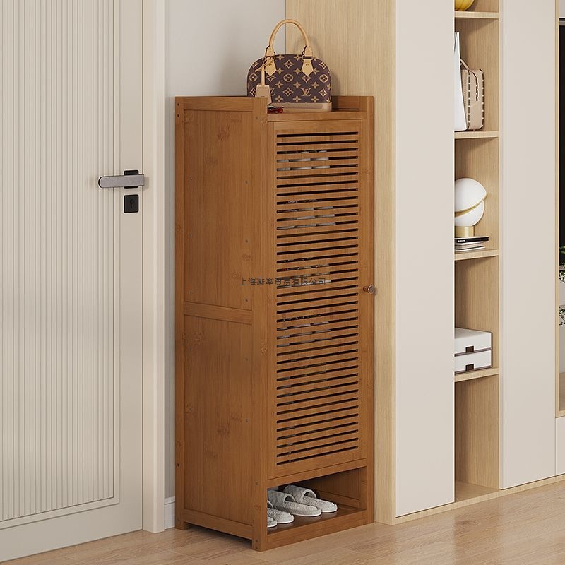 Простой дверной стеллаж для обуви, шкаф для хранения, многослойный пылезащитный обувной шкаф для прихожей