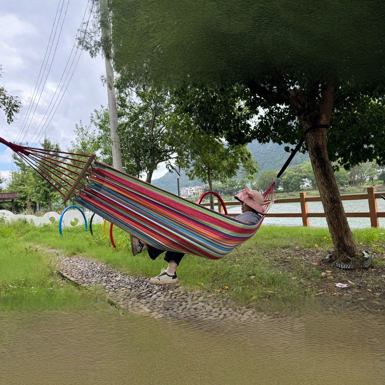 Гамак уличный противоопрокидывающийся подвесной стул одинарный и двойной для дома, взрослых и детей, спящий в общежитии