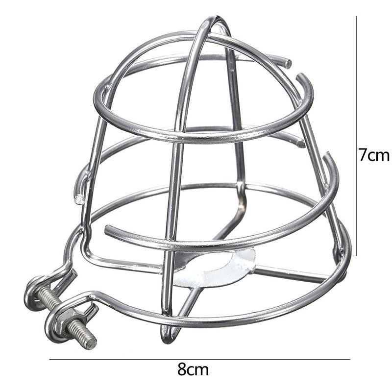 silver fire sprinkler head rack nozzle protection cover hot sale fire sprinkler head rack protection rack without disassembly