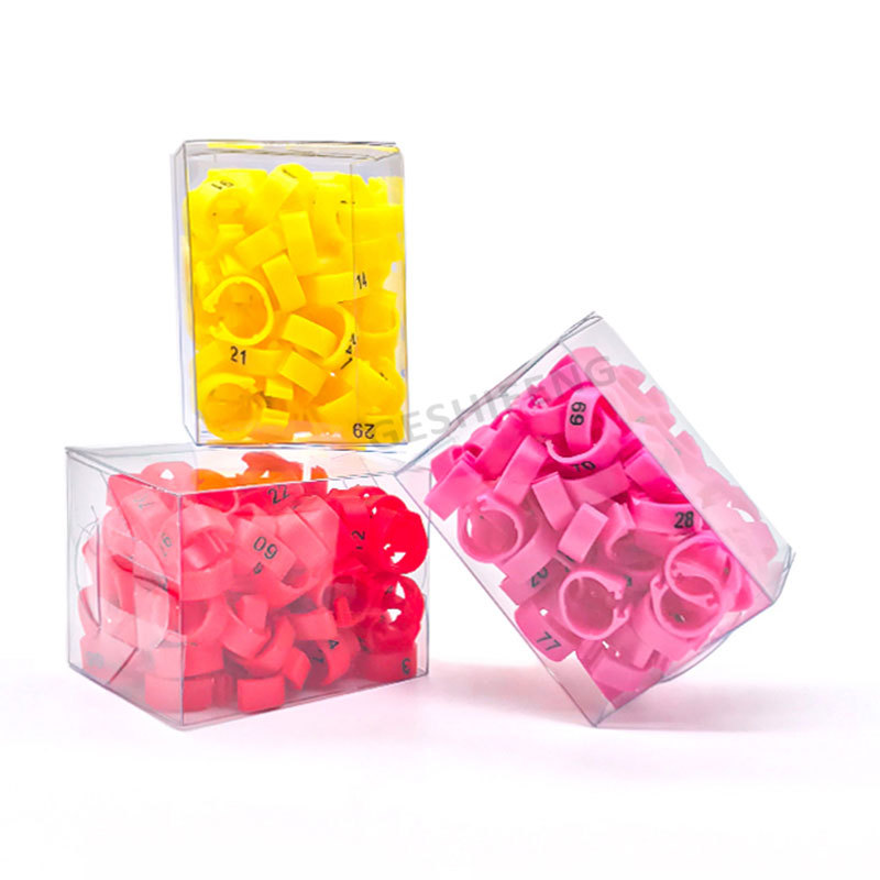 Full plastic open ring bird with logo ring open snap ring lettering number number ring pet bird foot ring wholesale