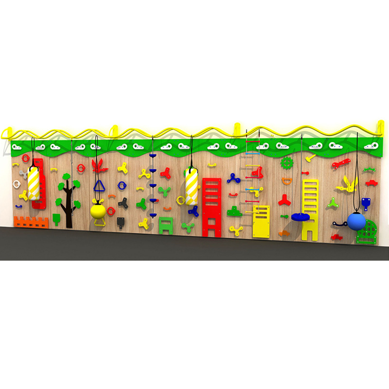Kindergarten Indoor Climbing Frame Physical Training Sensory Equipment Rock Climbing Wall Kidsren's Outdoor Early Education Climbing Wall Combination