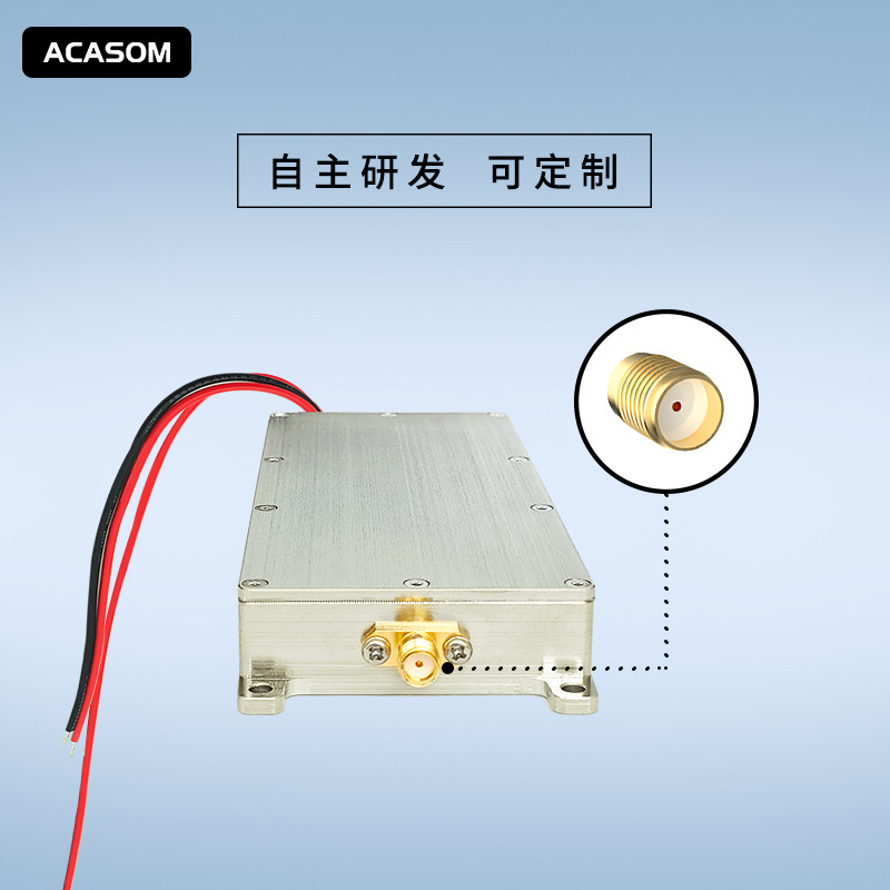 Frequency Band 100-200Mhz Three-Wire Gallium Nitride + Circulator Ceramic Sealing Module 50W/60W