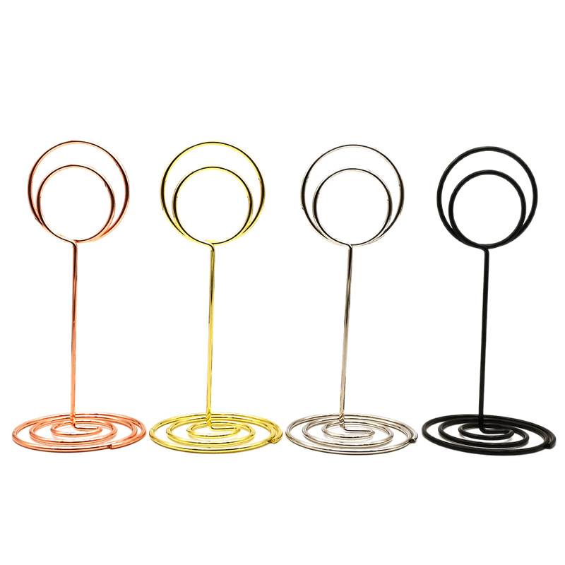 Cross-Border Peacock Round Note Holder Desktop Business Card Holder Love Message Holder Creative Heart-Shaped Seat Holder Ready for Sale