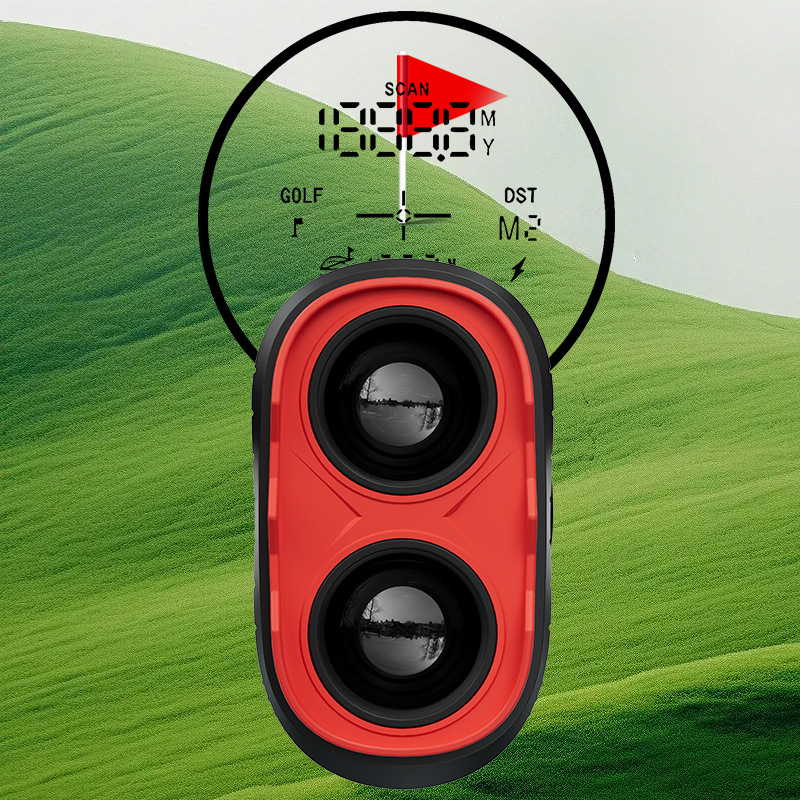 Golf rangefinder 1000 meters high precision outdoor telescope handheld portable laser rangefinder charging