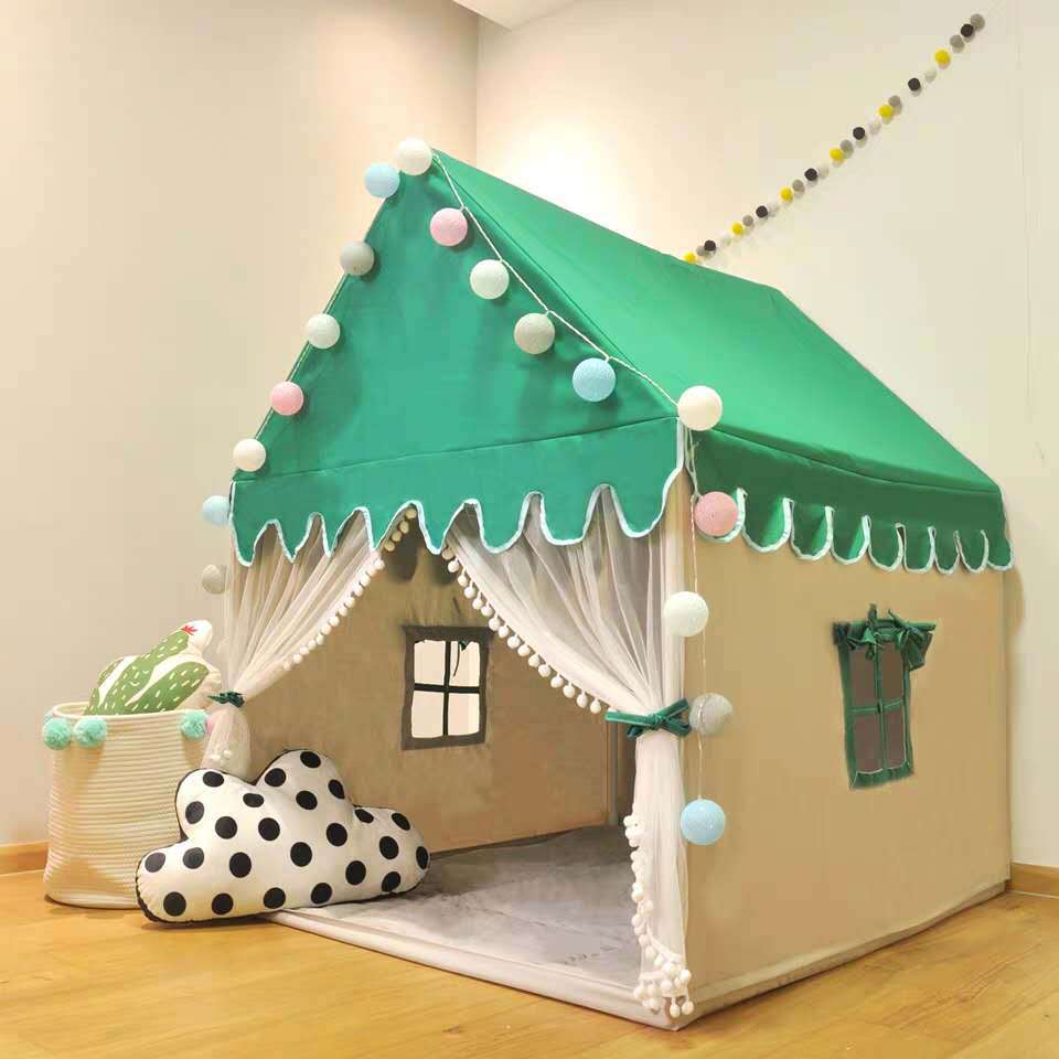 Tent Manufacturer Direct Sales Reading Corner Indian Children's Tent Baby Toys Boys and Girls Game House Princess Room