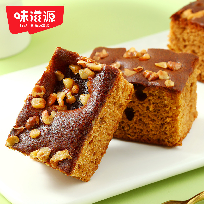 Weiziyuan walnut red date cake 400g snack breakfast full belly bread leisure office snack products