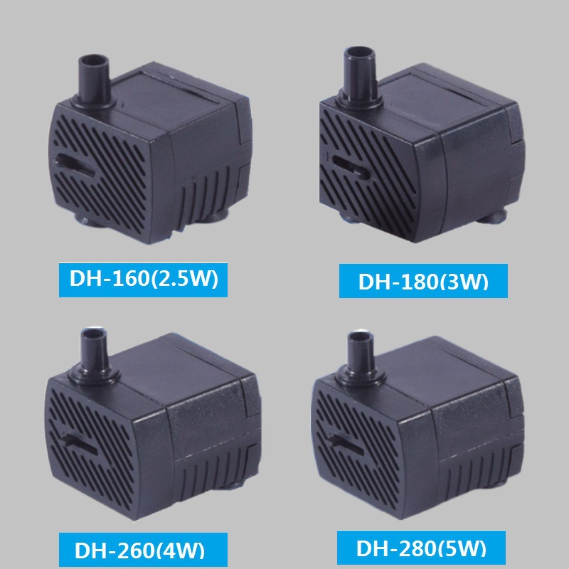 Small water pump mini water pump rockery landscaping fountain multifunctional submersible pump aquarium fish tank water pump miniature water pump