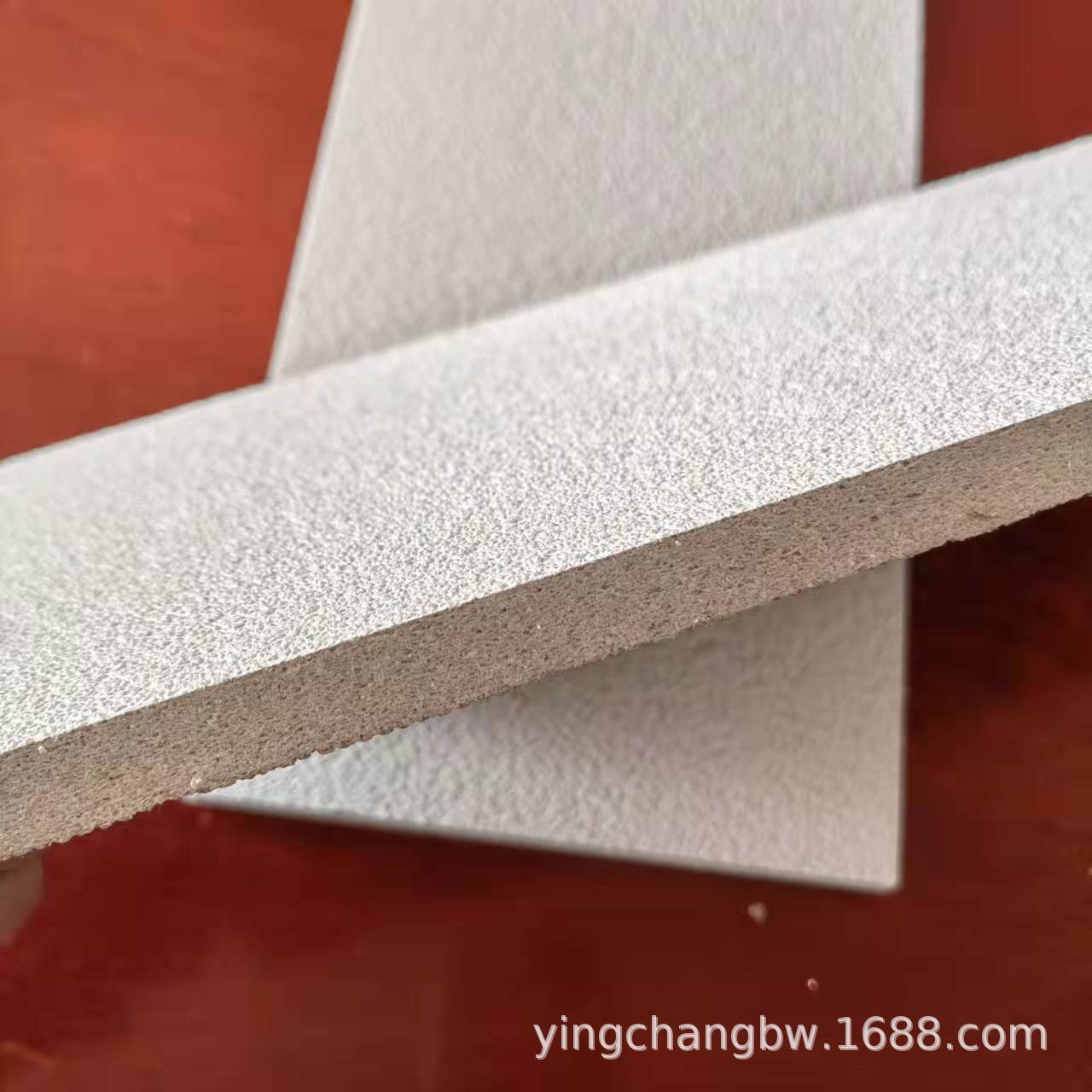 Sandblasting Hidden Insert, Special-Shaped Mineral Cotton Ceiling Specially Used for Sound-Absorbing, Sound-Insulating, Fire-Proof and Moisture-Proof Public Places