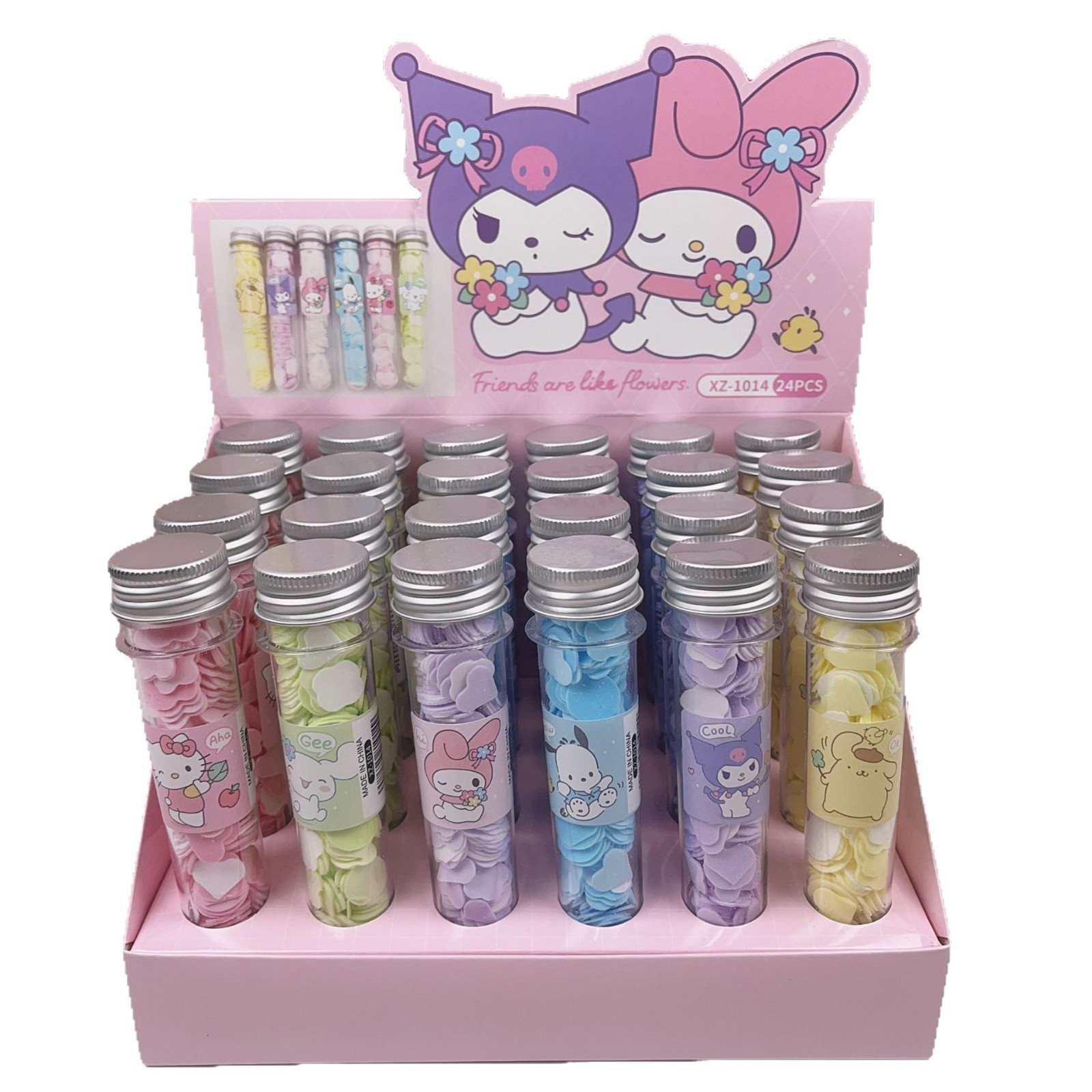 Cute Cartoon Shape Test Tube Soap Tablets Creative Disposable Hand Washing Tablets Fun Portable Student Soap Tablets