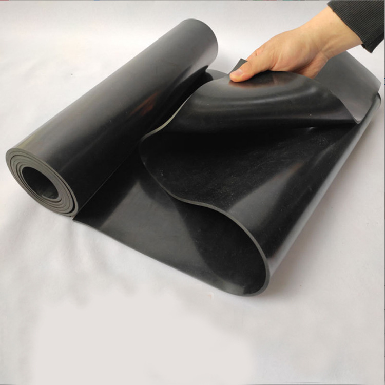 Rubbersheet Black Acid and Alkali Resistant Rubber Sheet, Corrosion Resistant, Wear Resistant, Anti-Aging, Sealing, Acid and Alkali Resistant Sealing