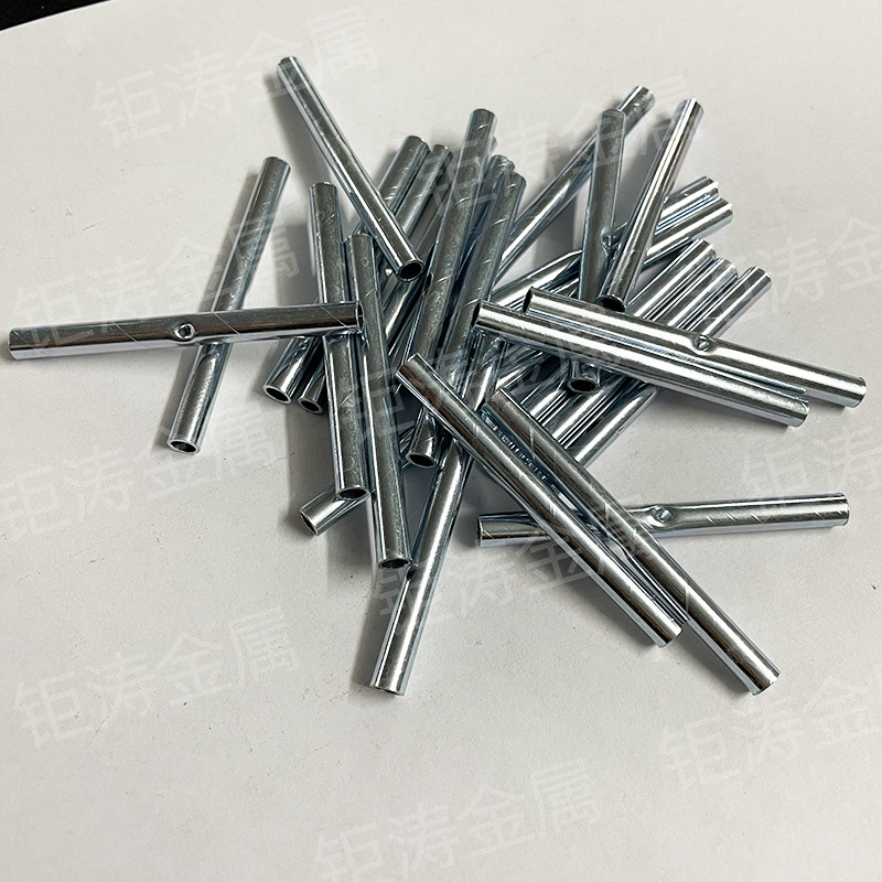 Round steel wire joint steel sleeve steel wire connection buckle steel wire connection head luggage box Joint Factory Direct Supply