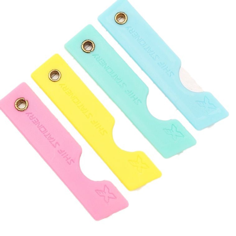 Pioneer 588 knife pencil knife plastic pencil sharpener small carving knife student office stationery wholesale knife mini