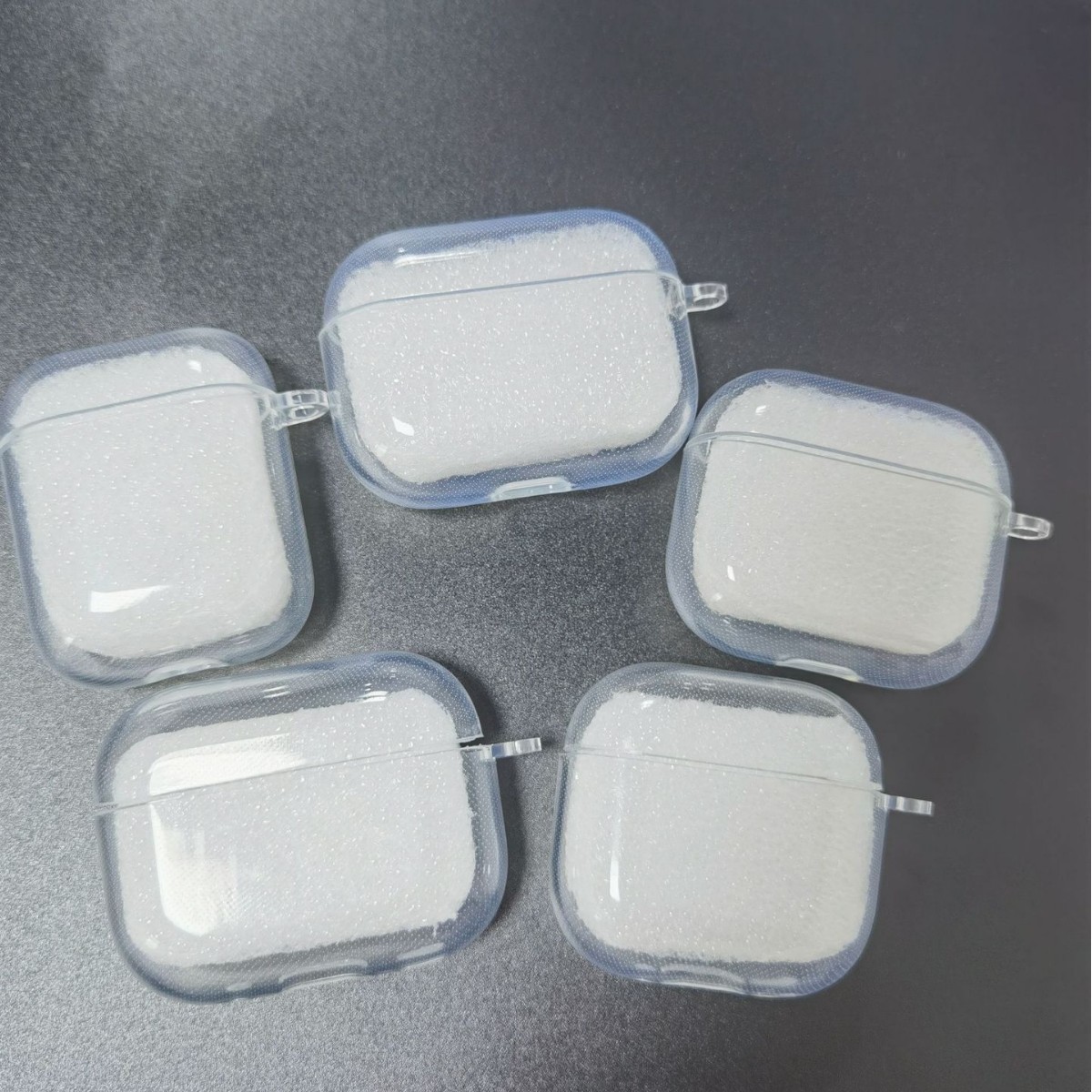 For airpods1/2/pro/3 generation/pro2/4 generation Apple TPU Bluetooth wireless earphone set material high permeability