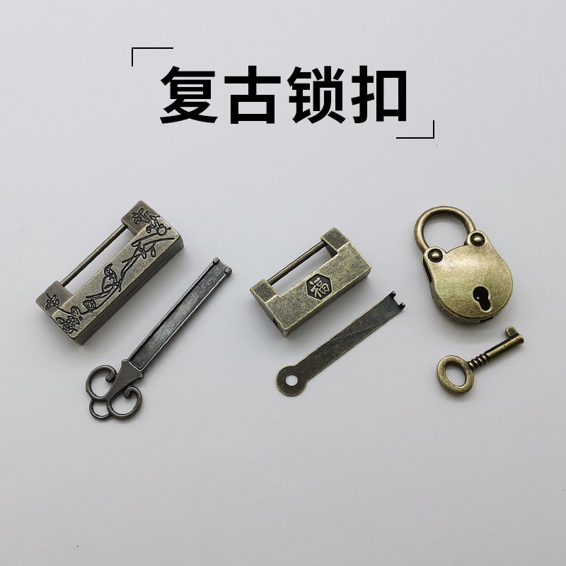 Vintage bronze drawer handle antique handle cabinet handle Chinese classical handle single hole handle counter