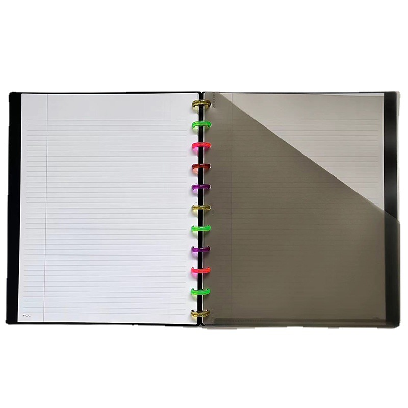 Mushroom hole double-sided pocket storage clip double pocket folder pocket mushroom hole folder manufacturers wholesale