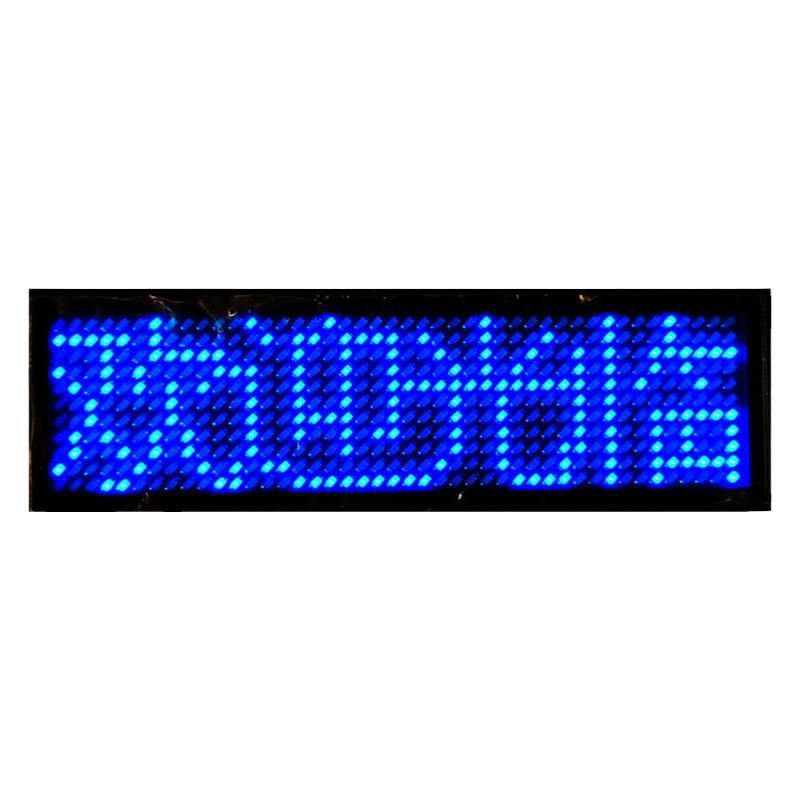 Led Name Badge Luminous Work Badge Digital Work Number Plate Driving Light Plate Ktv Bar Waiter Assistant Work Badge
