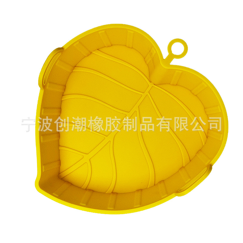 New Leaf Air Fryer Silicone High Temperature Resistant Baking Pan Baking Tool Multifunctional Leaf Cake Mold
