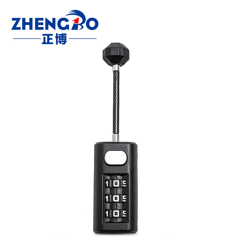 Завод замков Zhengbo трехзначный парольный замок навесной замок для багажа механический номерной замок трансграничный таможенный замок