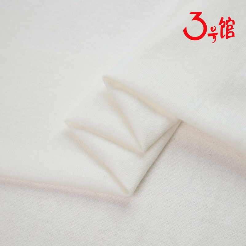 Hemp organic cotton fabric knitted hemp jersey hemp cotton 250g linen sweater coat pants heavy T-shirt