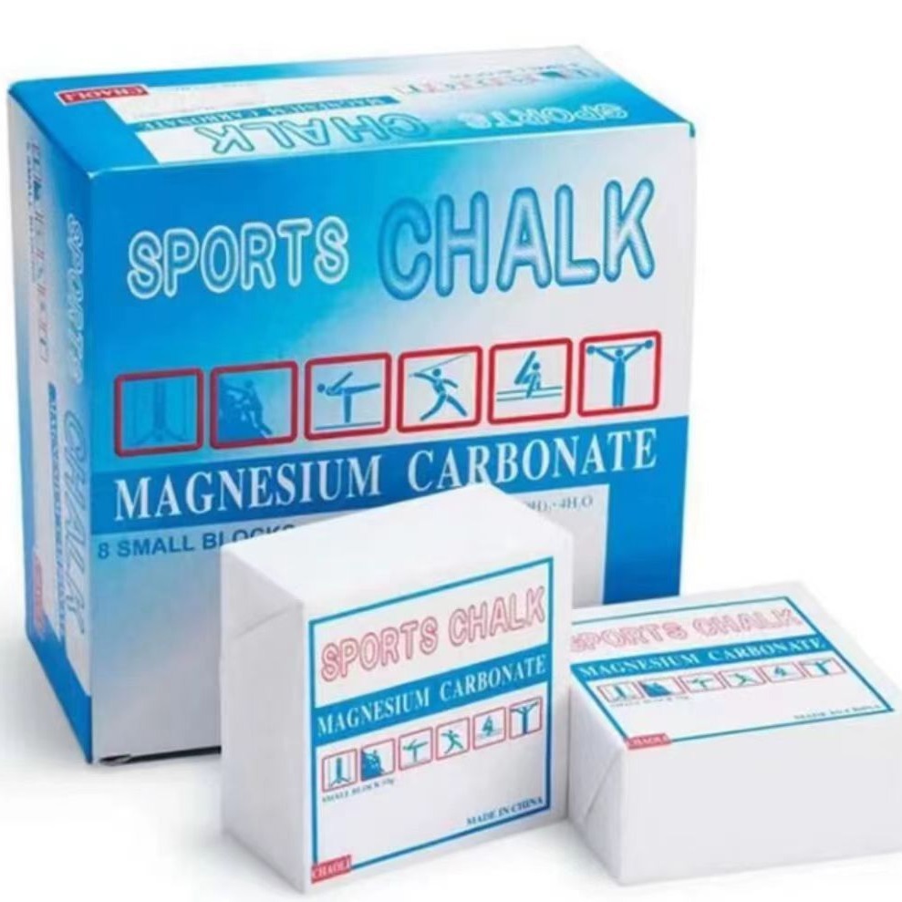 Спортивный блок магнезии противоскользящий для тяжелой атлетики, фитнеса, скалолазания и стриптиза