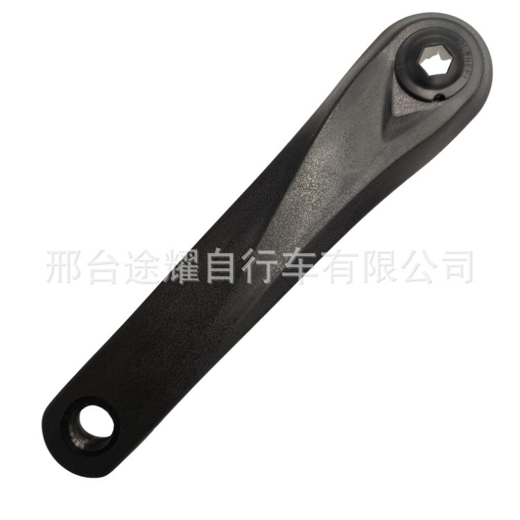 Mountain bike bicycle tooth plate crank wheel plate folding car left square hole 170 crank tooth plate accessories cross border