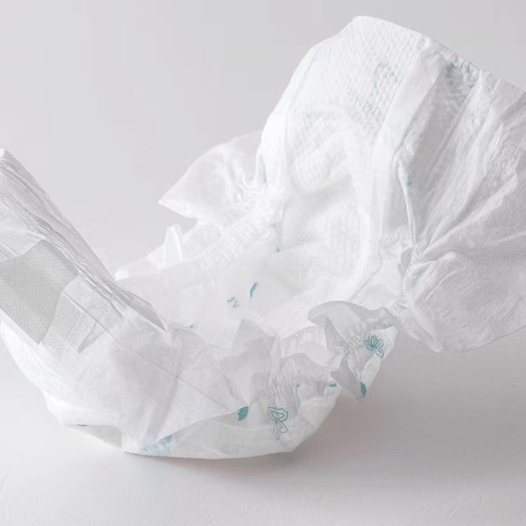 Composite film ring waist pants cheap large amount of discount children diapers baby diapers transparent bag