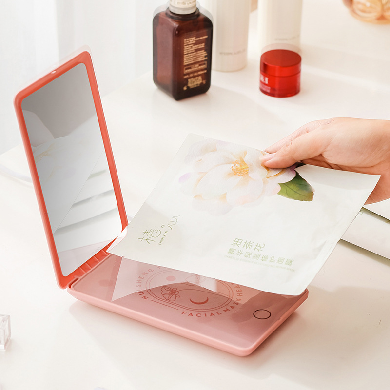 New Portable Folding Fully Automatic Facial Mask Heater Beauty Hot Compress Mask Facial Makeup Beauty Maintenance Instrument