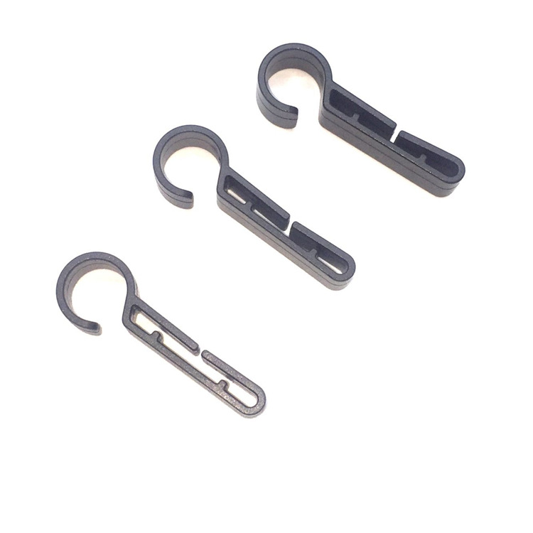 Factory wholesale safety helmet headlight buckle fixed non-slip buckle plastic hook headlight with Hook