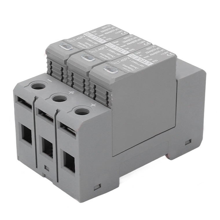 Surge Protector Chlt-40Pv Dc Photovoltaic Surge Solar Lightning Protection Power Switch 600V High Voltage