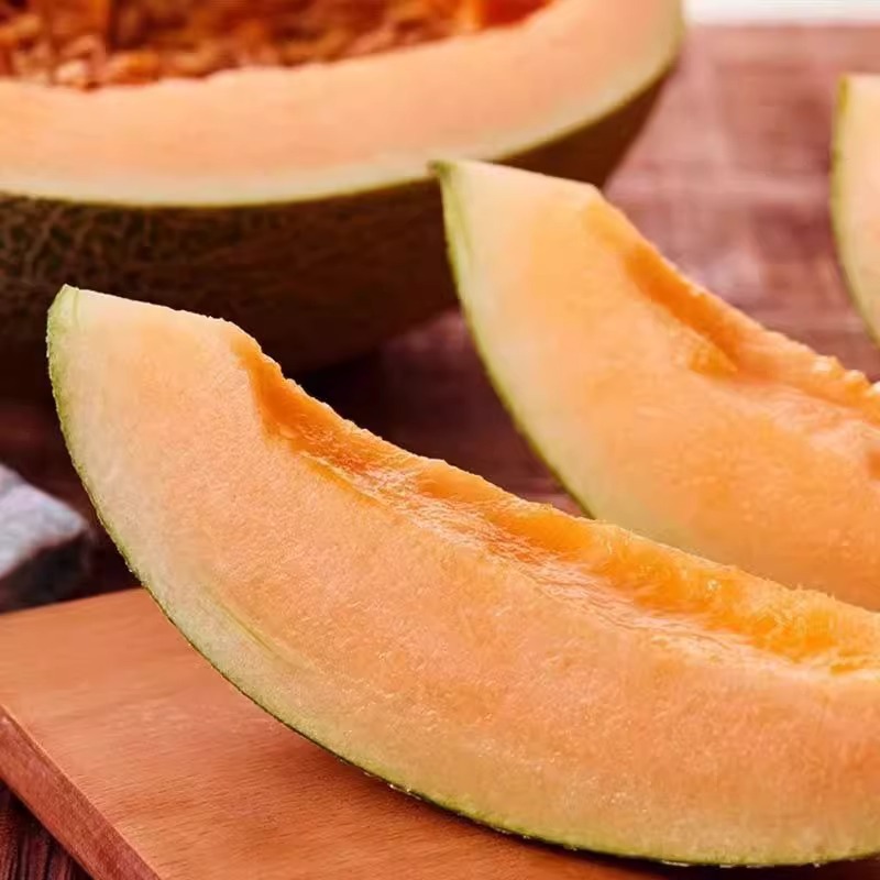 Hainan Cantaloupe, Freshly Picked Net Melon, Authentic Old Man Melon, Xizhou Honey Melon, Seasonal Fruit