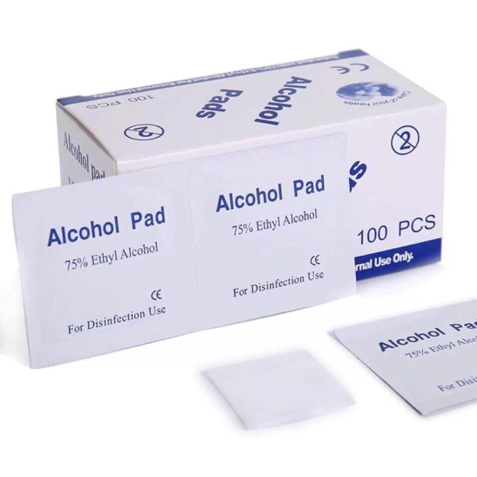 Disposable Alcohol Cotton Pads 75% Jewelry Manicure Cleaning Blood Collection Tablets Wholesale Source Manufacturer