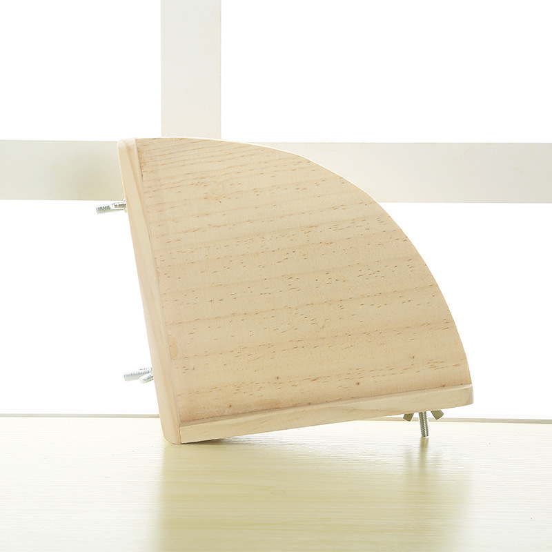 Hamster Totoro Toy Wooden Seesaw Pedal Platform Swing Climbing Ladder Wooden House Slide Rainbow House Wine Barrel Springboard