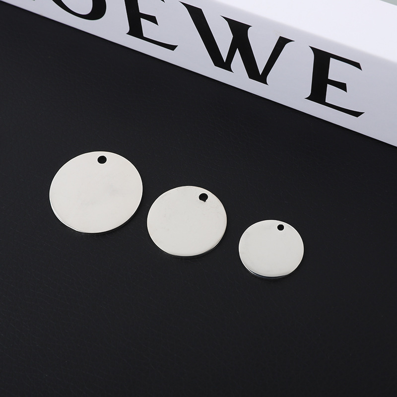 Professional Stainless Steel Dog Tag Titanium Steel Military Tag Pendant Metal Pet Tag Necklace Advertising Gift Engraving Manufacturer