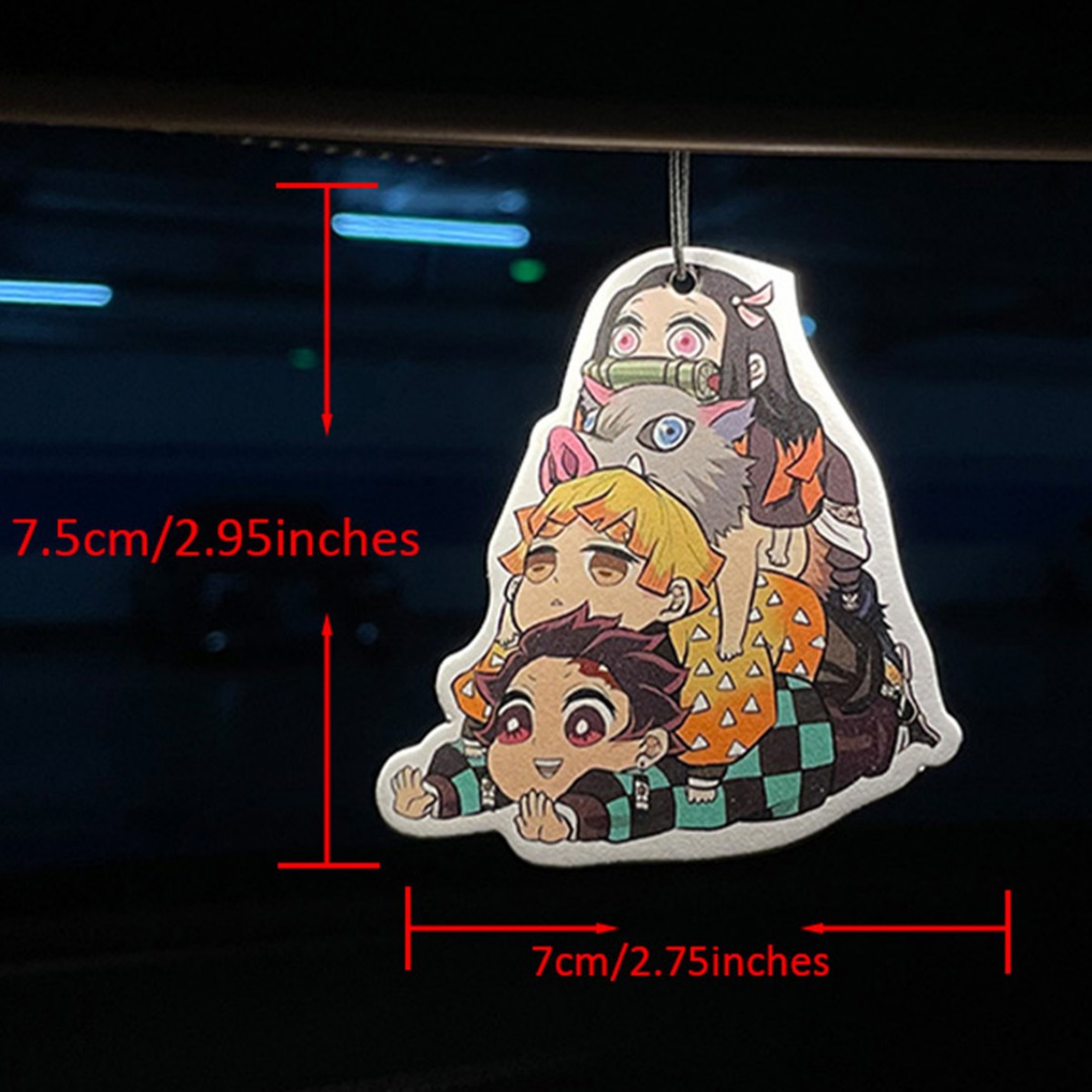 Vehicle-mounted Playful Flame-killing Incense Tablets Car Creative Fragrance Natural Fragrance Purifying Air Freshener