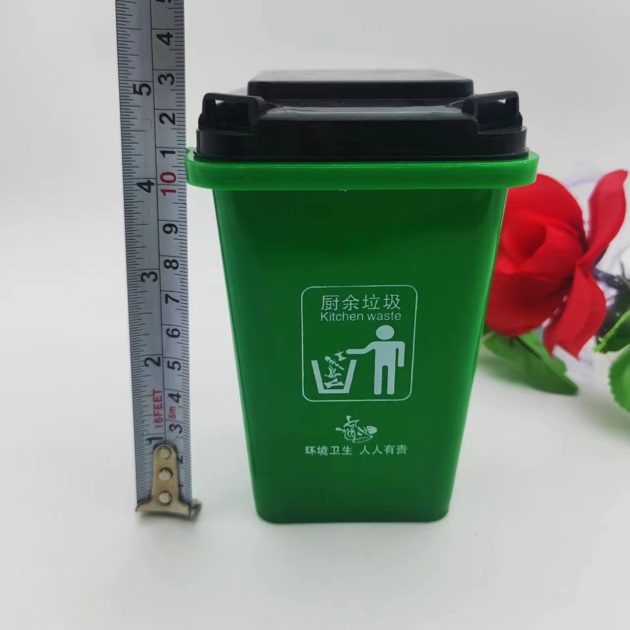 Small size garbage sorting bucket toys early education garbage sorting know desktop sorting trash can