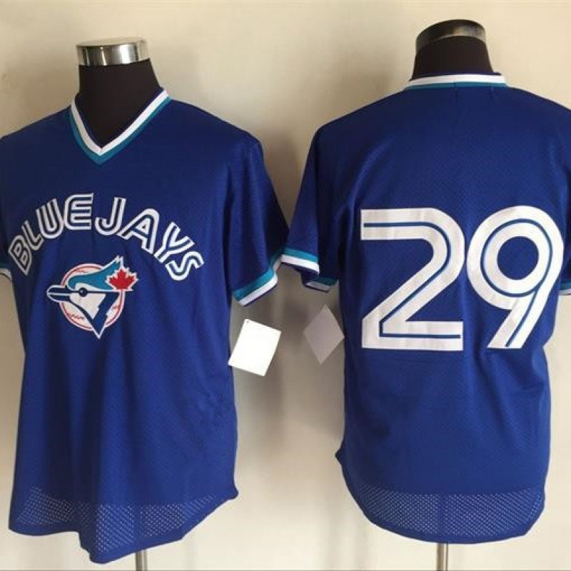 Retro Baseball Jersey Toronto Blue Jays Toronto Blue Jays Jersey Embroidered Baseball Suit