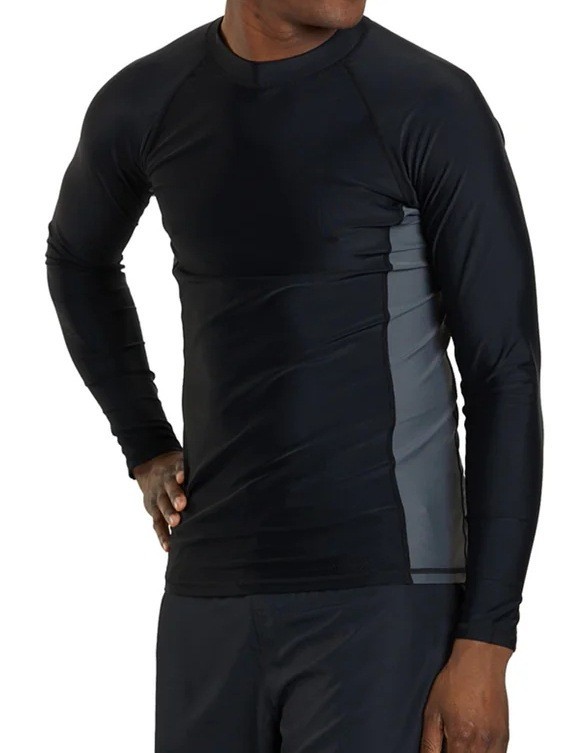 Small Batch Custom Men's Long-Sleeve Upf50+ Sports Sun Protection Clothing, Swimwear, Quick-Drying, Custom-Made Running Quick-Drying Breathable Clothing