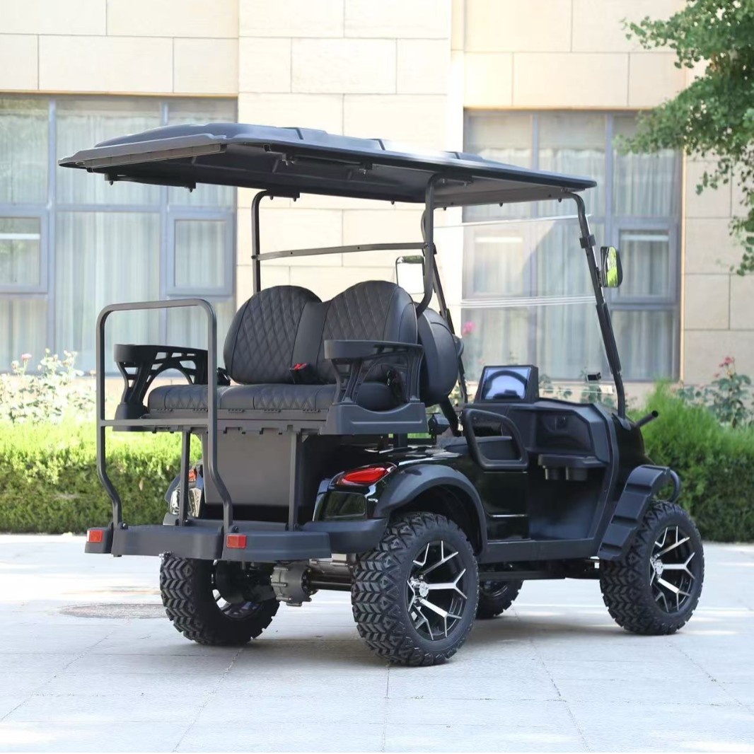 Power-Saving and Durable Golf Cart with 4 Seats and Long Battery Life. Factory Direct Supply of Golf Carts for Scenic Spots, Resorts and Hotels