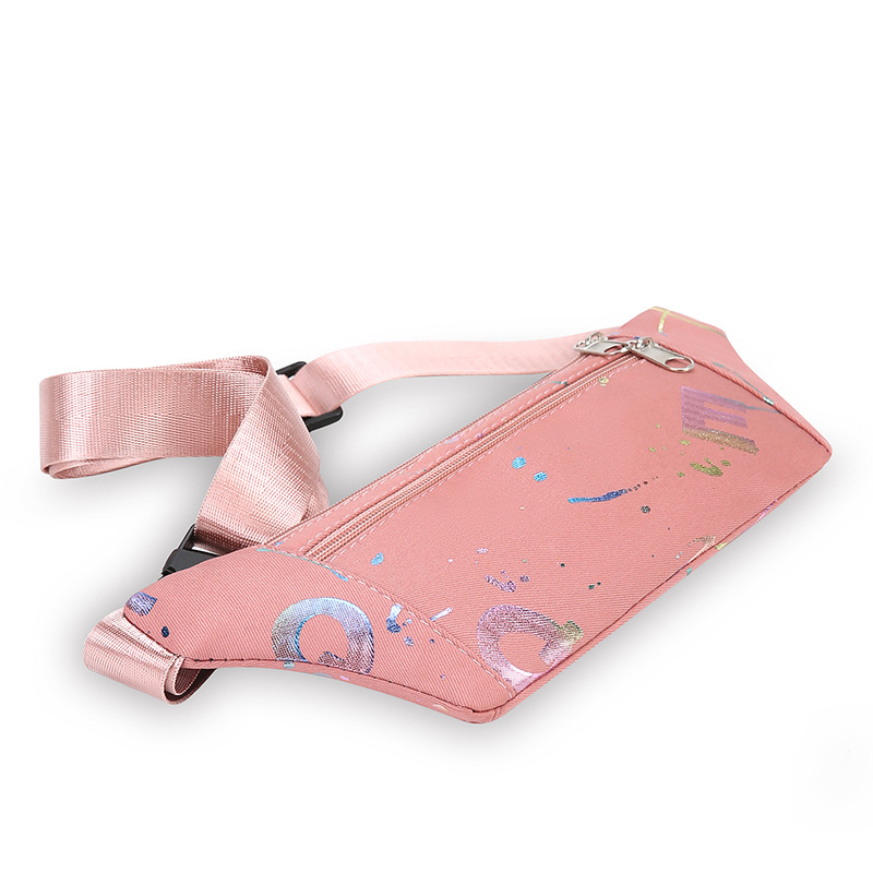 New Sports Waist Bag Running Fitness Mobile Phone Bag Men's and Women's Multifunctional Outdoor Equipment Casual Small Waist Bag Cashier