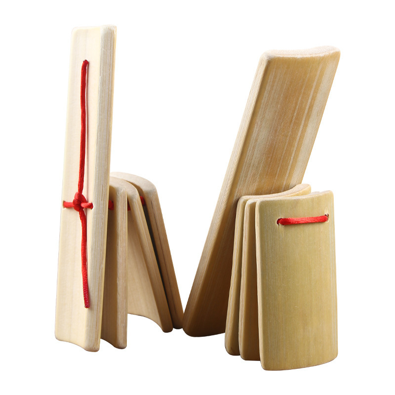 Kuaiban children's professional old bamboo board only use kindergarten Deyun Club small kuaiban beginner Louver primary school students