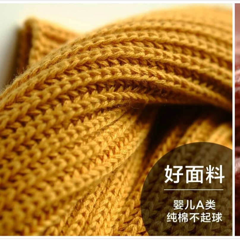 New Kidsren's Scarf Small Scarf Label Scarf Woolen Scarf Korean Style Apron Kids Scarf Logo Kindergarten