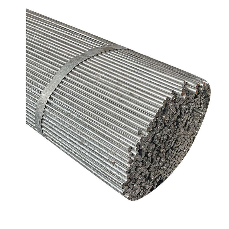 Foshan Manufacturers Wholesale Iron Rod Diameter 8mm Q235B Galvanized Round Steel for Building Curtain Wall 10 # Round Iron