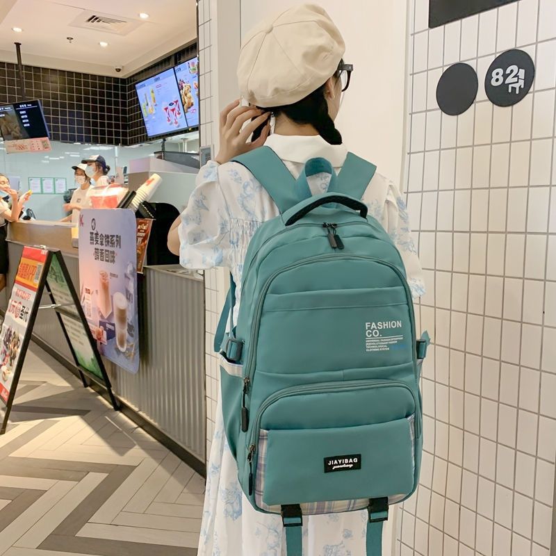 Schoolbags for Male College Students, Large Capacity, High School and Junior High School Students, Trendy Brands, Fashionable and Versatile Trendyy Backpacks, Backpacks for Women Ins