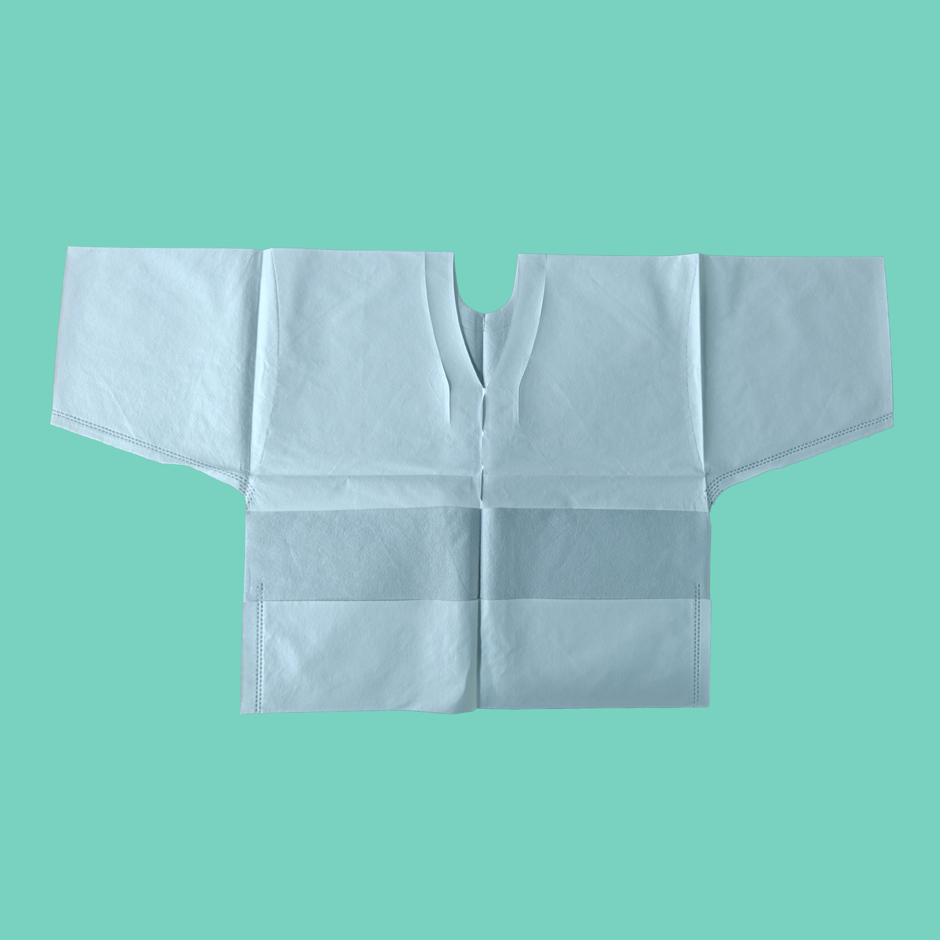 Manufacturer Direct Supply of Disposable Non-Woven Fabric Children's Smock Equipment, No-Wash Cutting and Forming Machine, Highly Efficient and Fully Automatic