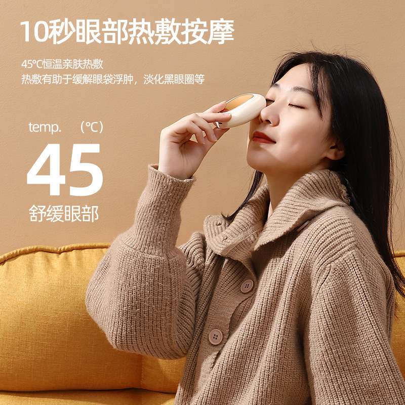 New Hand Warmer Charging Treasure 2-in -1 1xiaos Hand Holding Mini Large Capacity Retro USB Electric Warmer Double