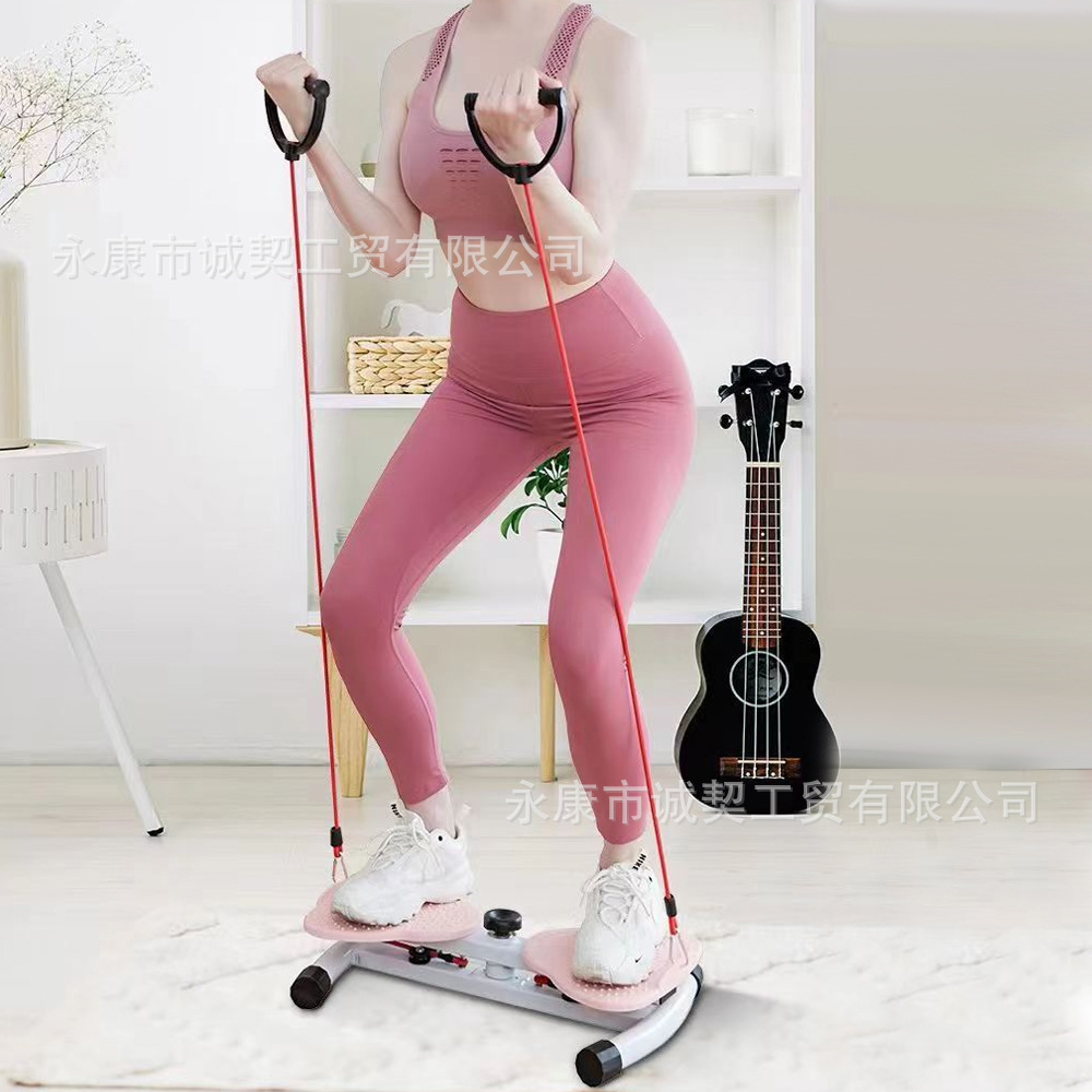 Amazon waist twisting machine home thin waist mute waist twisting turntable dancing machine abdominal abdomen reduction exercise fitness equipment