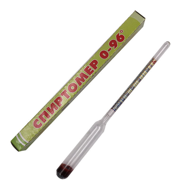 Cross-border Russian alcohol meter density meter alcohol meter height wine vodka alcohol tester concentration meter 0-96