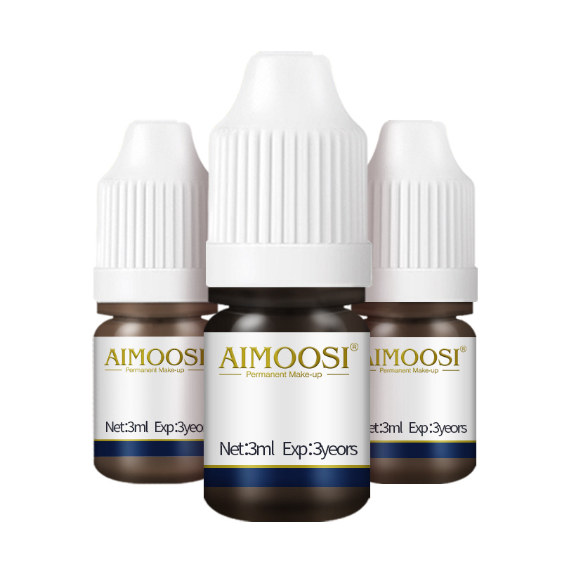 Tattoo Color Machine Manual Fog Eyebrow Plant Extraction Line Eyebrow Tattoo Color Quick Color Pattern Embroidery Color Emulsion