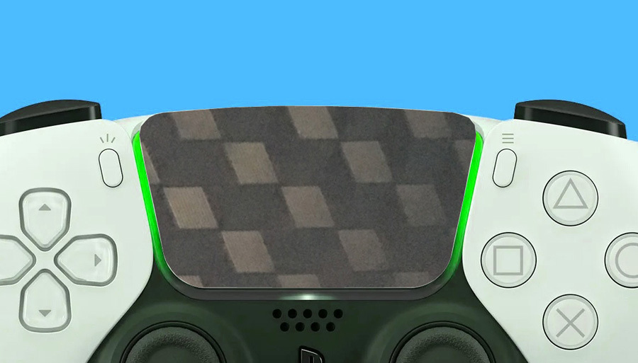 ps5 handle touch screen sticker handle sticker middle film Touch Board protective sticker frosted brushed carbon sticker