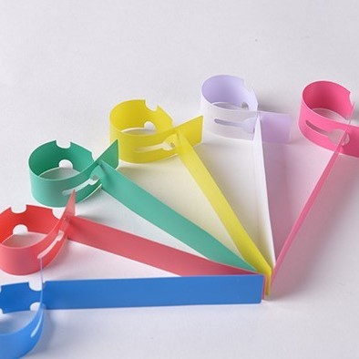 Gardening ring cover label label ring waterproof seedling sign orchid plant flower sign PVC tag